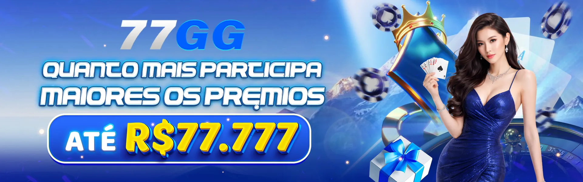 77GG QUANTO MAIS PARTICIPA MAIORES OS PRÊMIOS ATÉ R$77.777