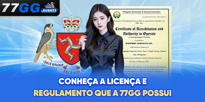 Conheça a Licença e Regulamento que a 77GG possui
