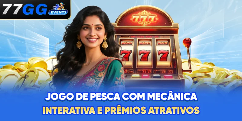 Jogo de pesca com mecânica interativa e prêmios atrativos