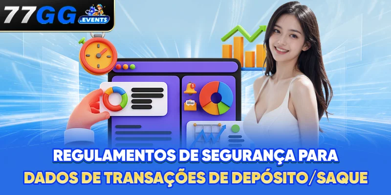 Regulamentos de segurança para dados de transações de depósito/saque