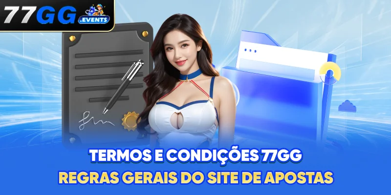 Termos e Condições 77GG emitido para armazenamento de dados